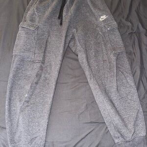 Nike Heather Gray Sweatpants